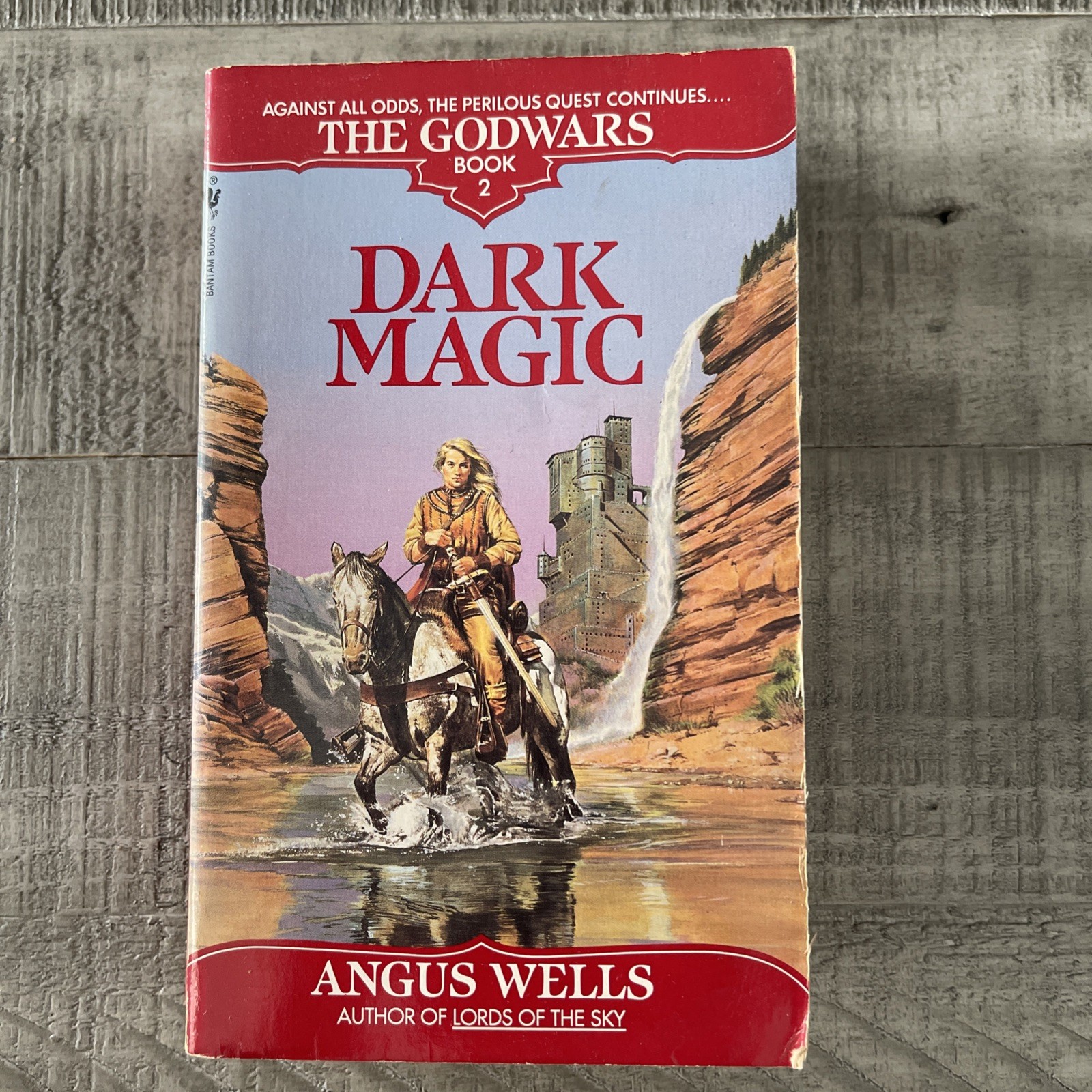 The GODWARS Trilogy Forbidden Magic Dark Magic Wild Magic Wells 1992 Lot /3 PB