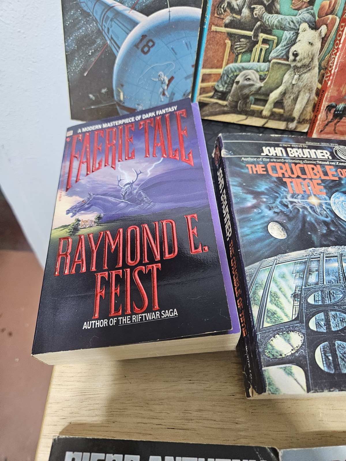Lot Of 10 Sci Fi Paperback Books TITLES SEEN