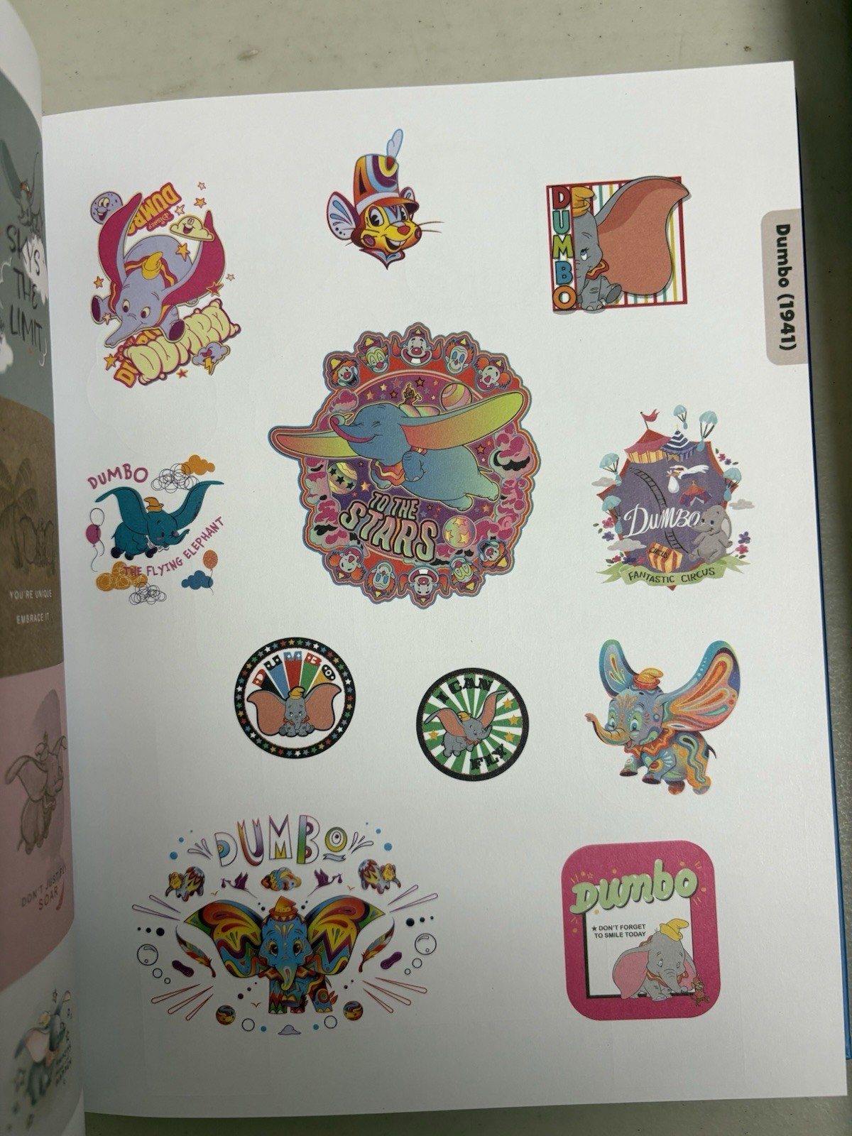 Disney Wonderful World of Stickers Hardcover -Over 1000 Stickers