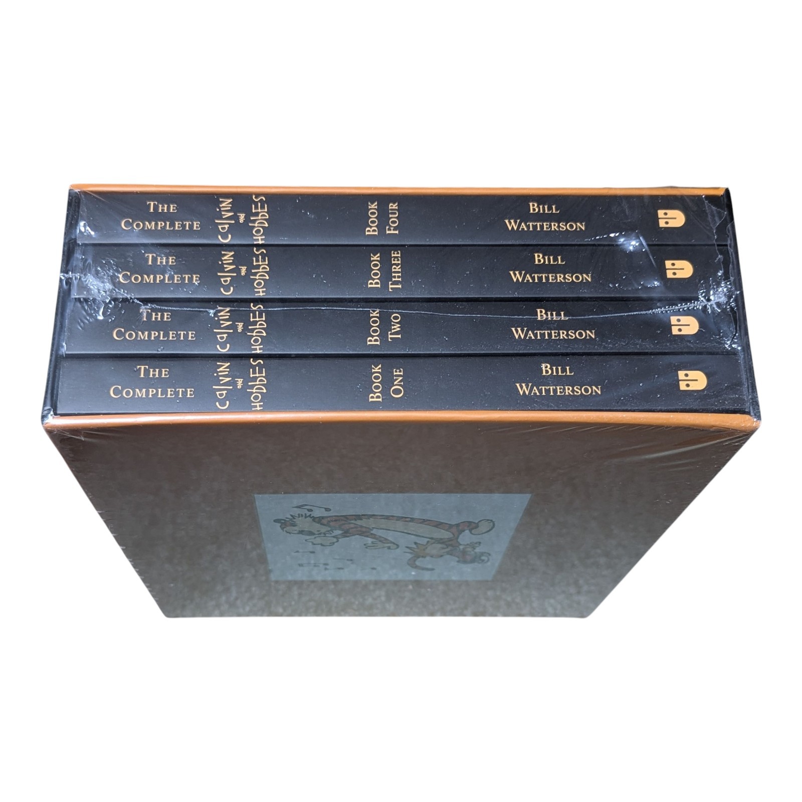 The Complete Calvin and Hobbes by Bill Watterson Paperback 4 Book Box Collector