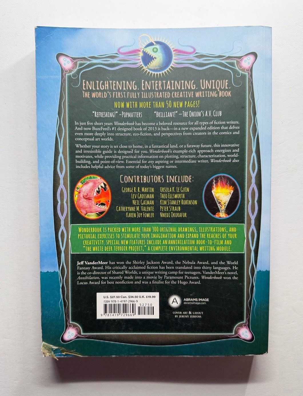 Wonderbook The Illustrated Guide To Creating Imaginative Fiction Revised & Expan
