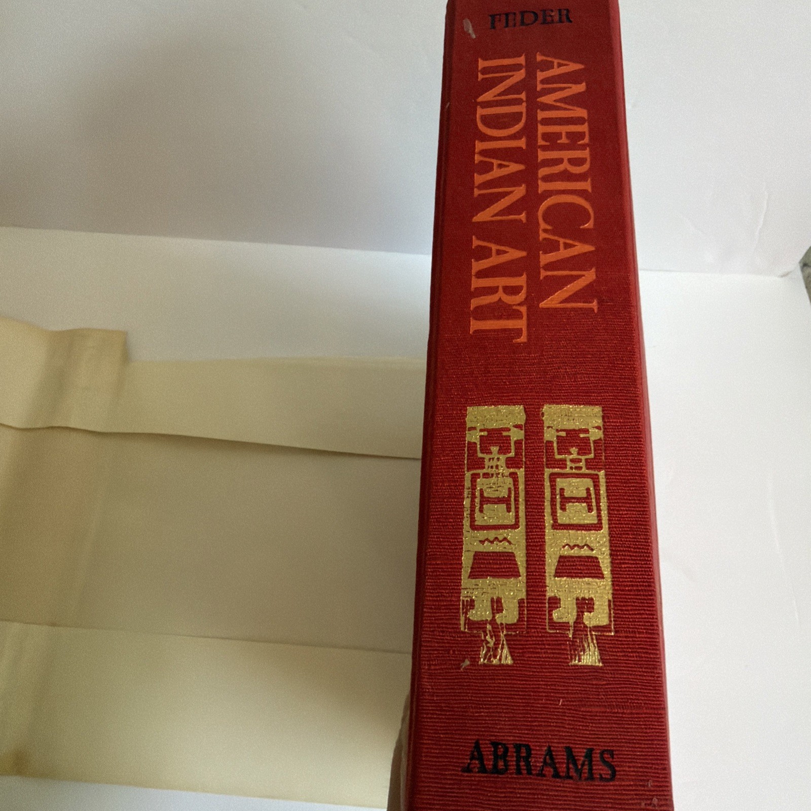 American Indian Art Norman Feder 1969 First Edition HC DJ Harry N. Abrams Native