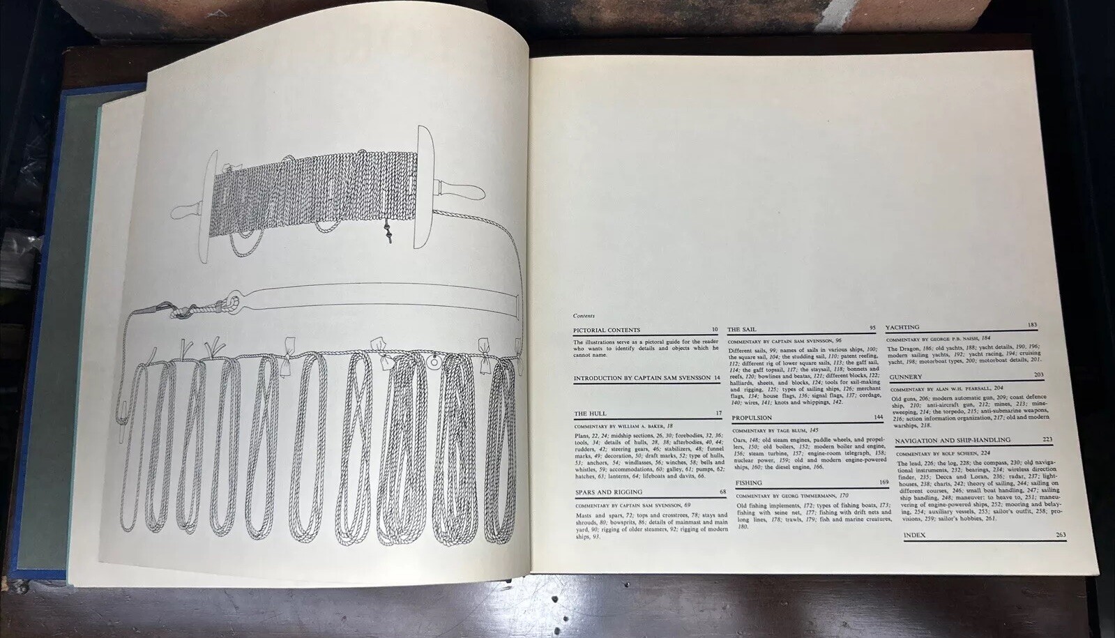 THE LORE OF SHIPS Tre Tryckare ~1963 Hardcover First Edition Printed in Sweden