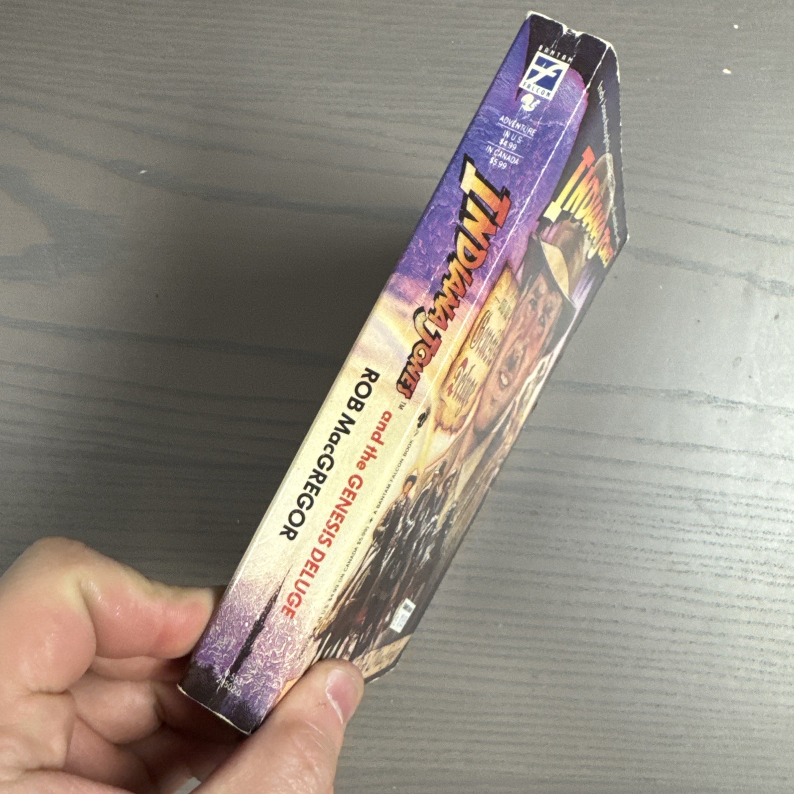 Indiana Jones and the Genesis Deluge (A Bantam Falcon Book) By Rob MacGregor PB