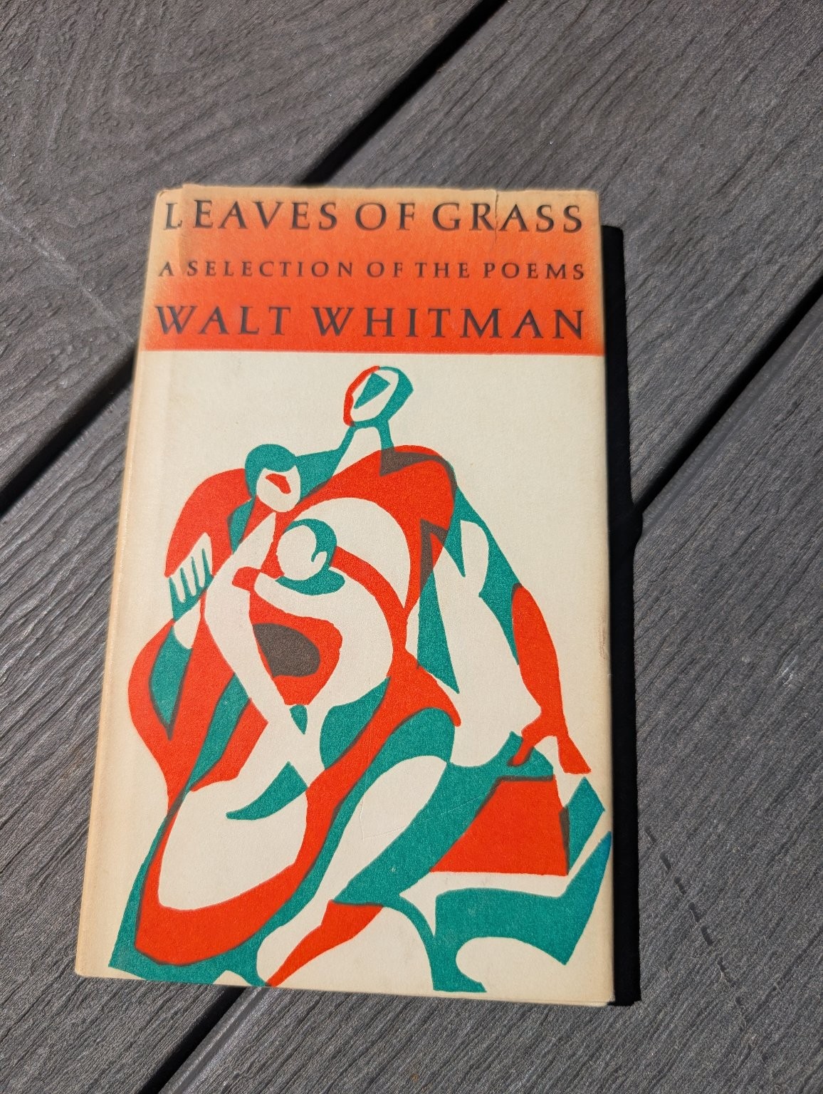 Leaves of Grass Walt Whitman 1968 Illustrated Peter Pauper Press Poetry Book
