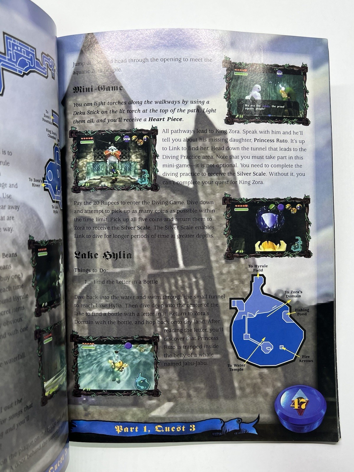 The Legend of Zelda Ocarina of Time Official Strategy Guide N64 BradyGames