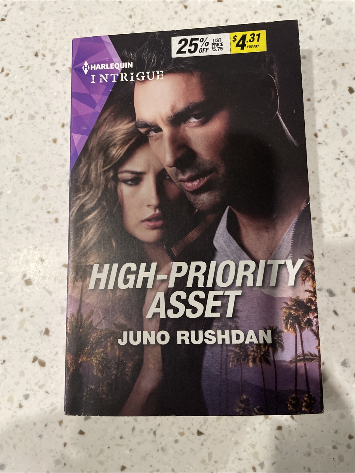 Lot 5 Harlequin Intrigue PB 2020-21 Juno Rushdan Like New Hostile Pursuit