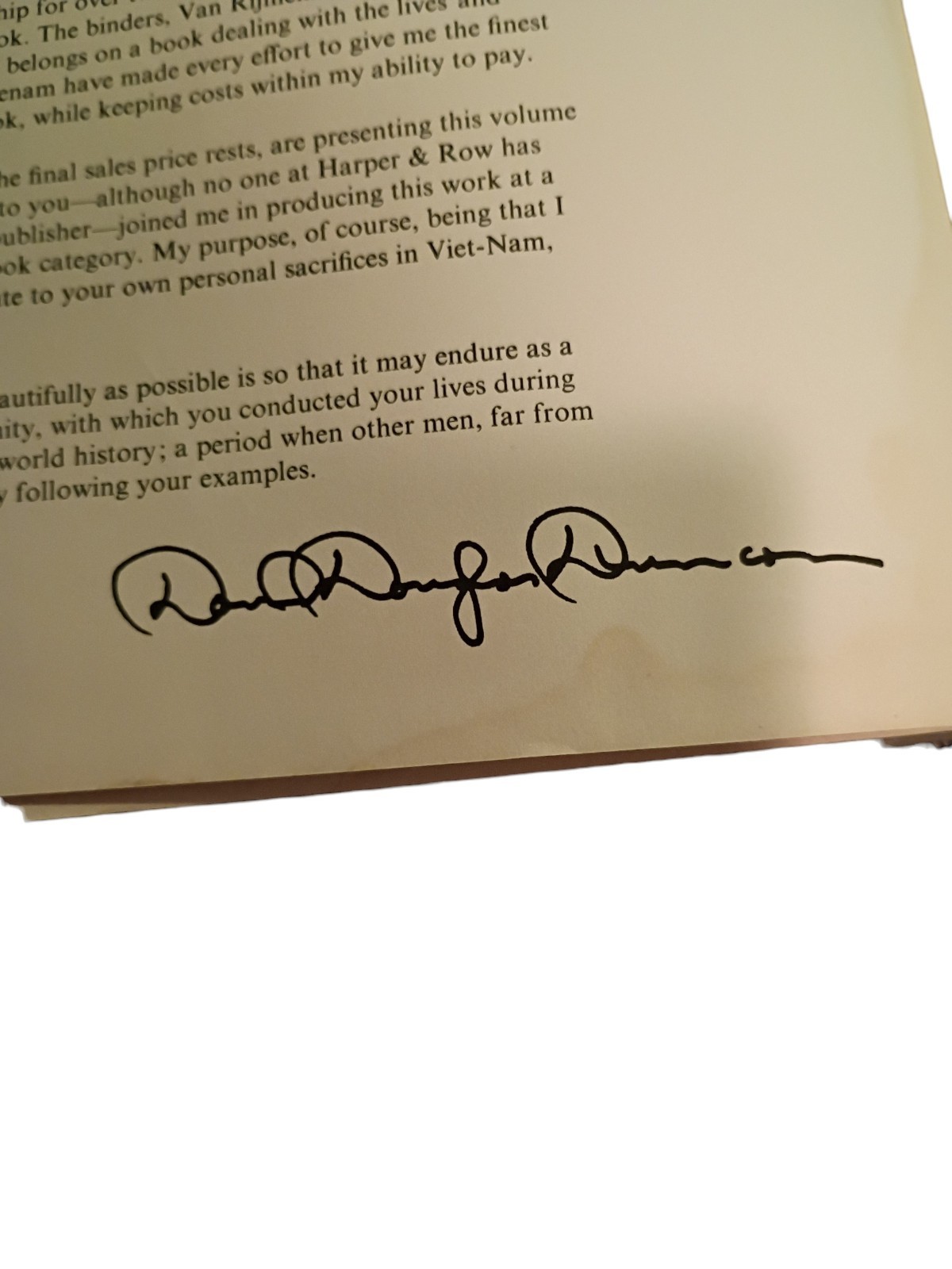 David Douglas Duncan War Without Heroes Signed 1st Ed 1970 Hardcover Illustrated