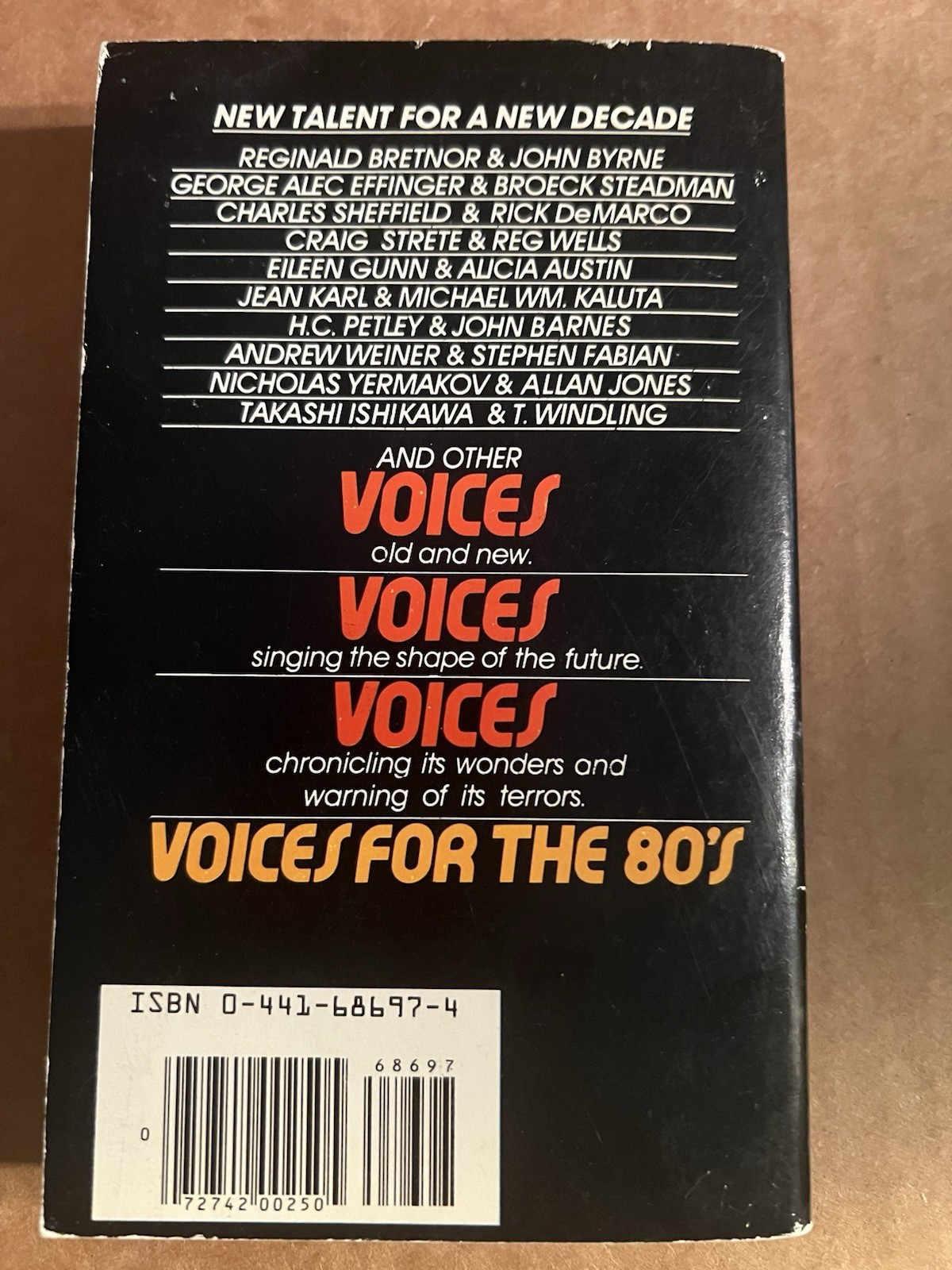 Proteus: Voices For The 80s Ace PB Edited by Richard S. McEnroe – John Byrne Art