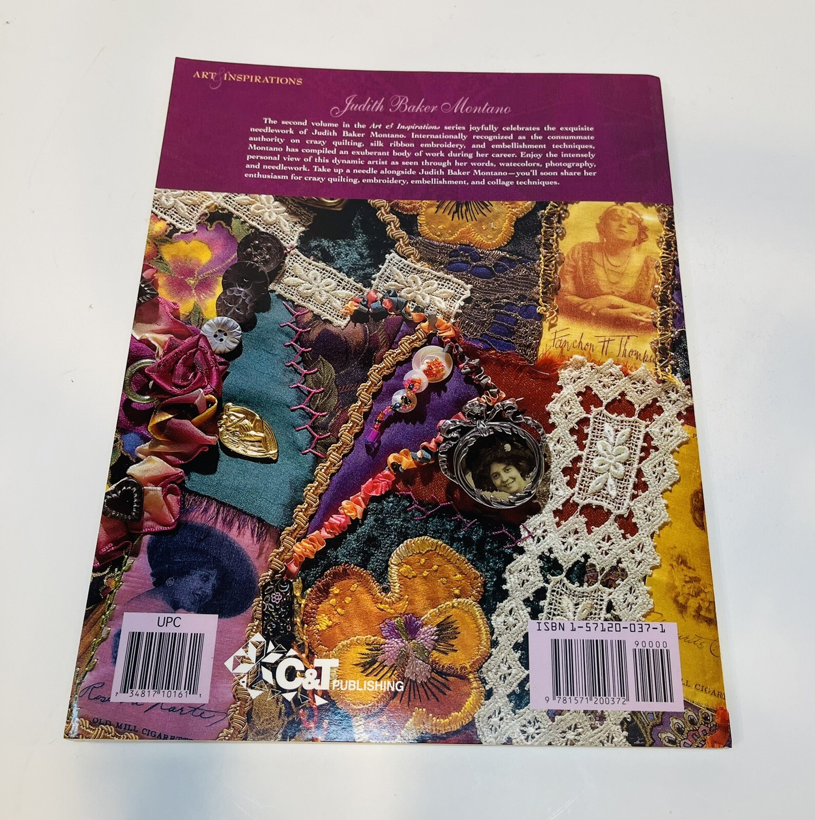 JUDITH BAKER MONTANO Art & Inspirations Needlework Book