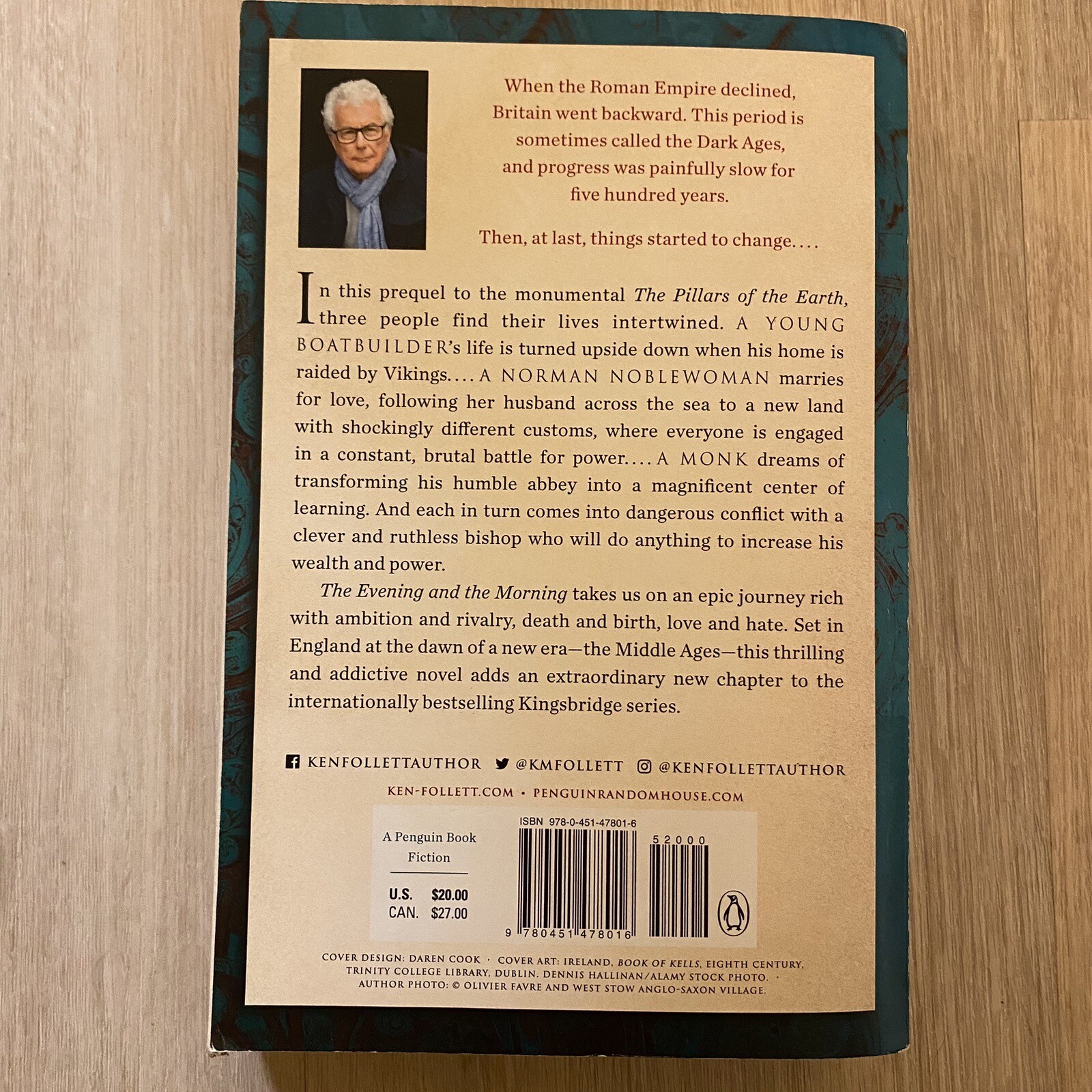 Kingsbridge Ser.: The Evening and the Morning : A Novel by Ken Follett (2021,…