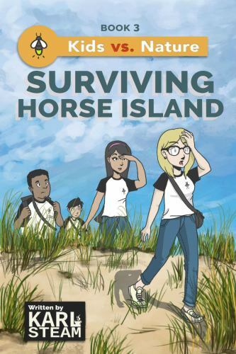 Surviving Horse Island; Kids vs. Nature – 9781635780109, Steam, paperback, new