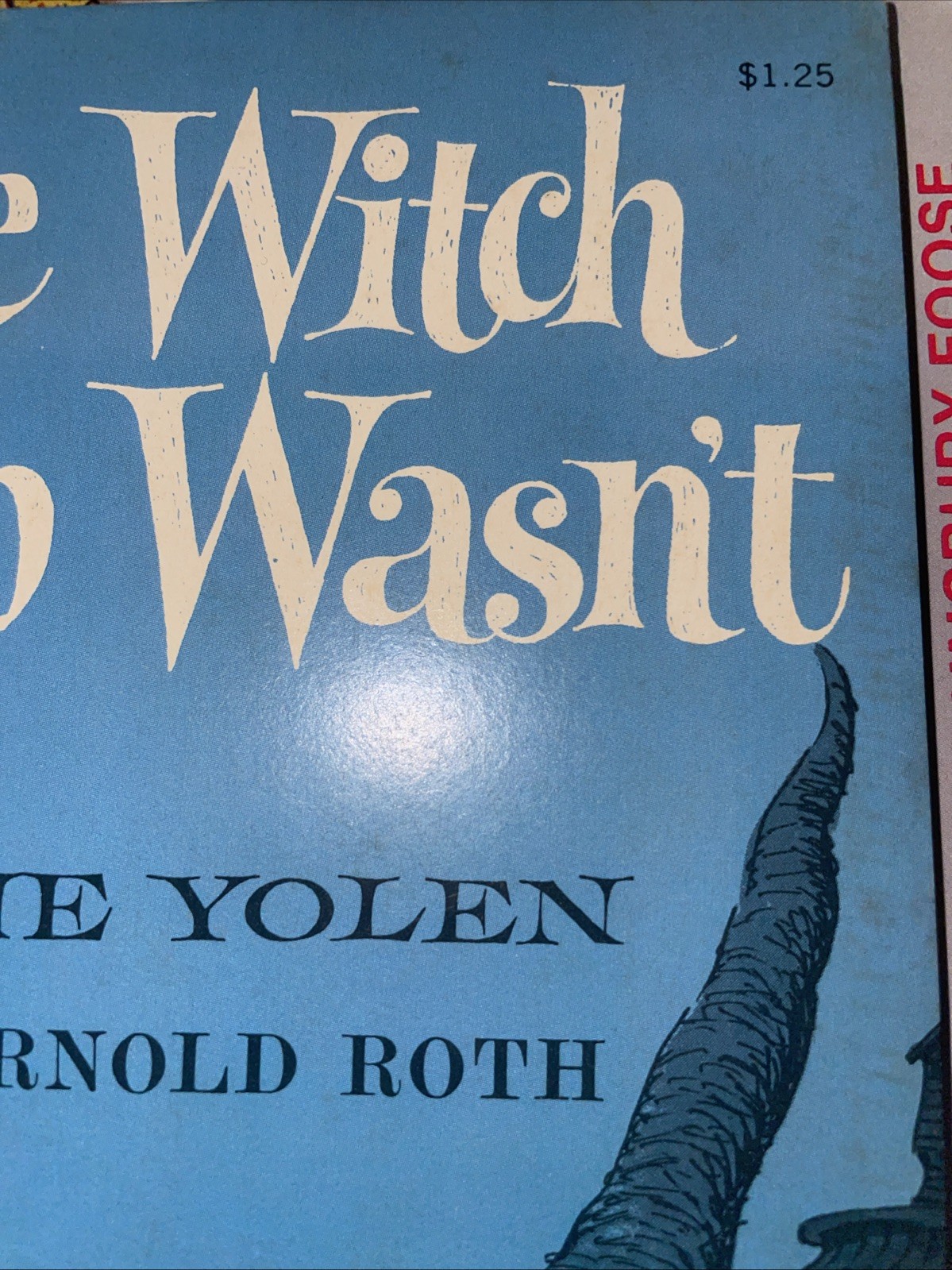 Vintage The Witch Who Wasn’t by Jane Yolen Paperback Book 1964 BRAND NEW MINT