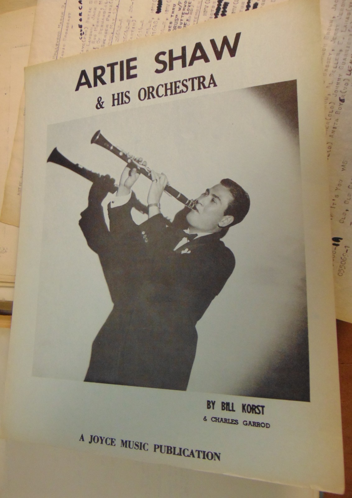 Artie Shaw 75-pages discography, discographies