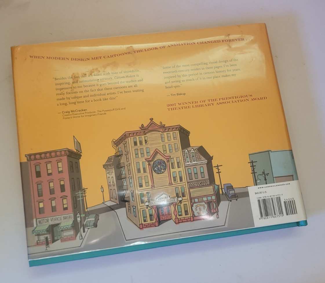 CARTOON MODERN: STYLE & DESIGN IN 1950’s ANIMATION *OUT OF PRINT* BY AMID AMIDI