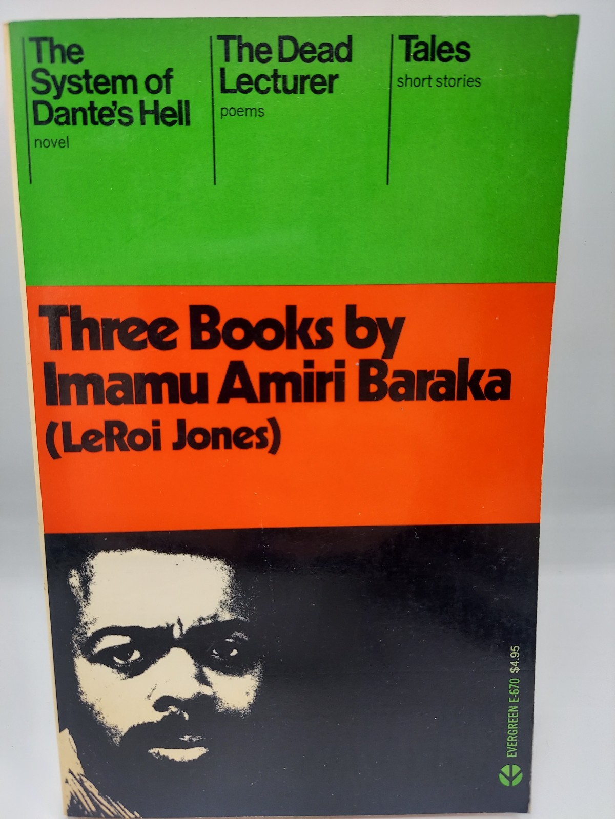 1975 Three Books By Imamu Amiri Baraka By LeRoi Jones Paperback Book