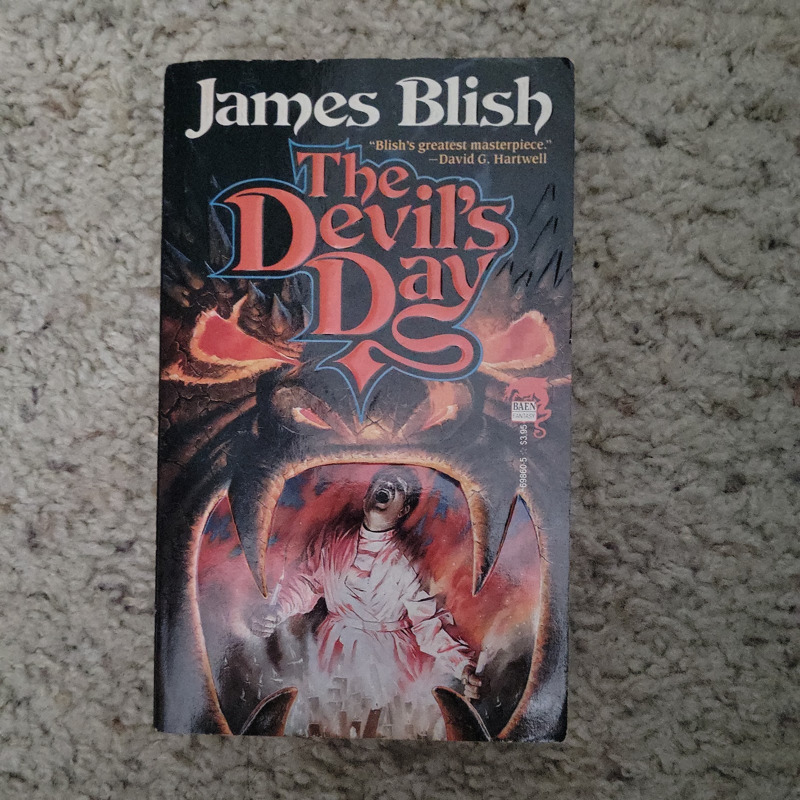 The Devil’s Day – James Blish – 1990 Baen PB -Black Easter & Day After Judgement