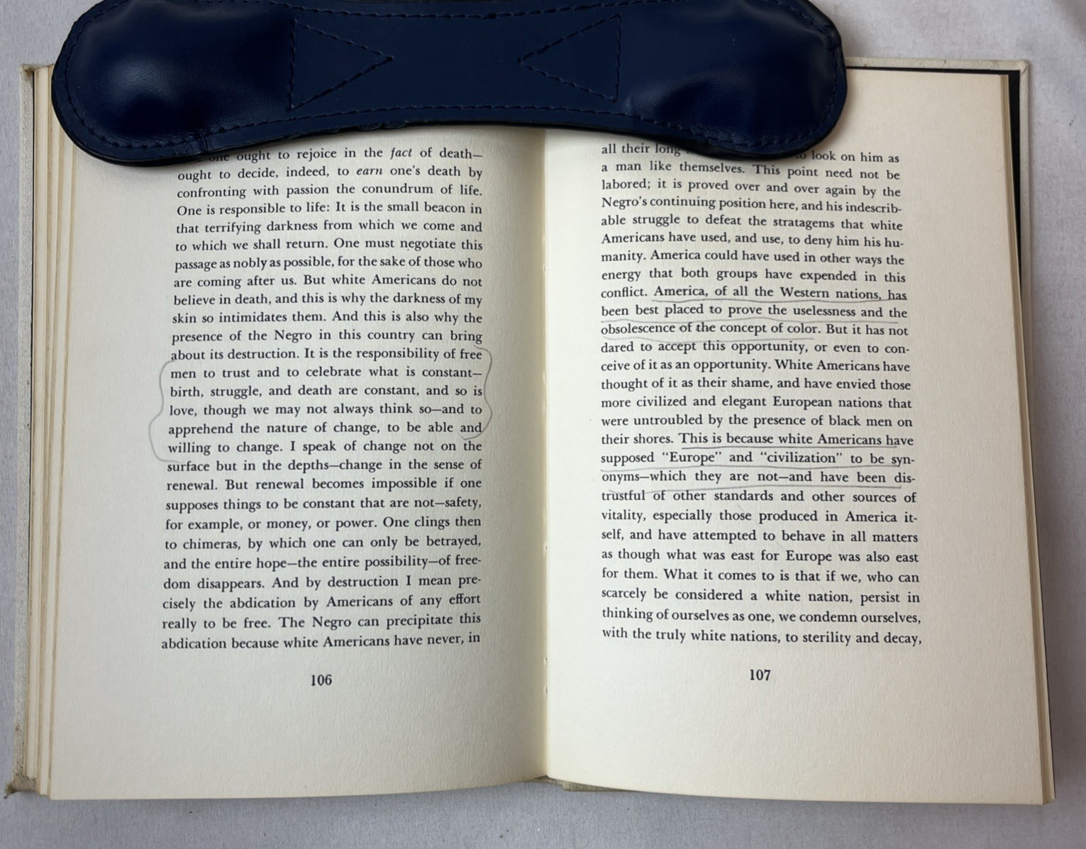 The Fire Next Time by James Baldwin 1963 The Dial Press HC No DJ