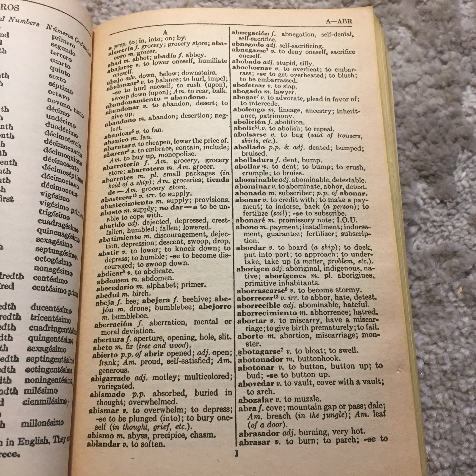 The University Of Chicago Spanish English English Spanish Dictionary Otto F Bond