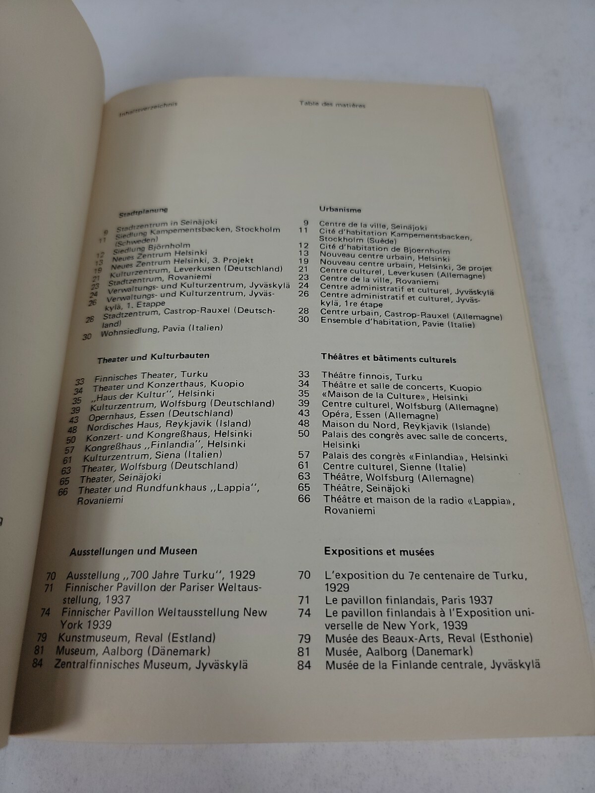 Alvar Aalto Studio Paperback By Karl Fleig German French 1979