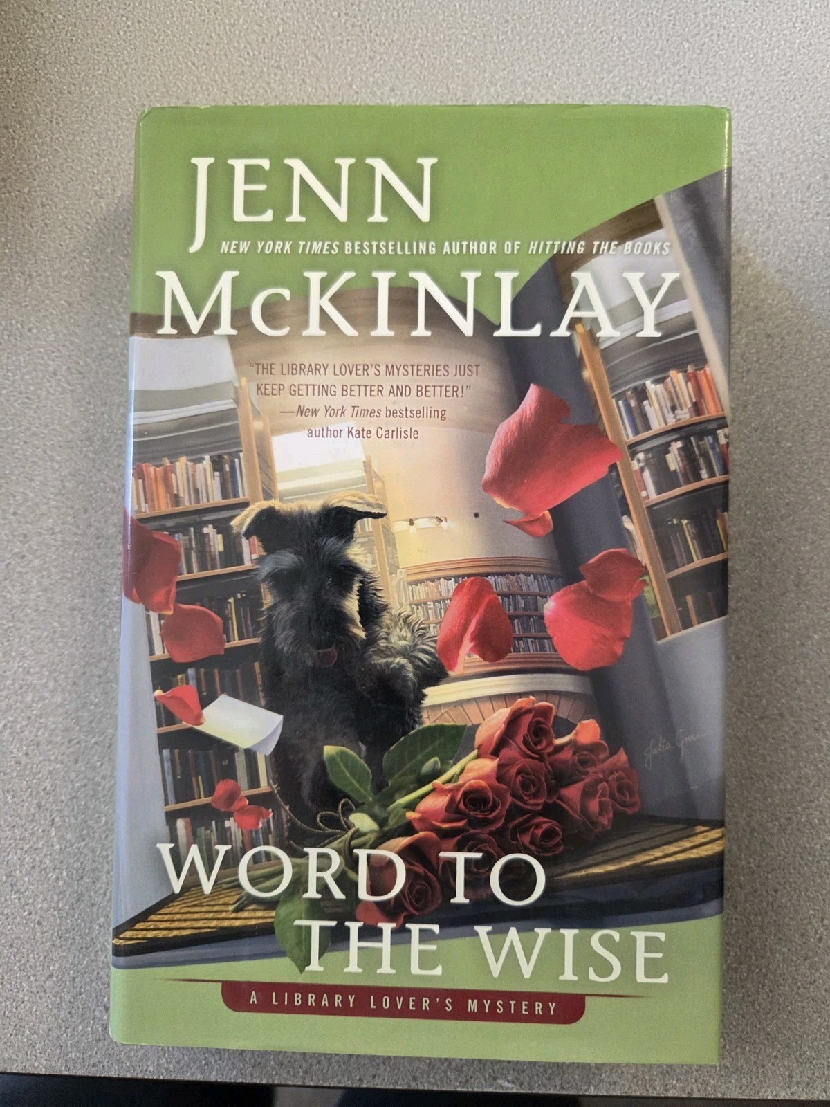 Jenn McKinlay Lot Of 12 Books. 10 Library Lovers Mysteries And 2 Bluff Romance
