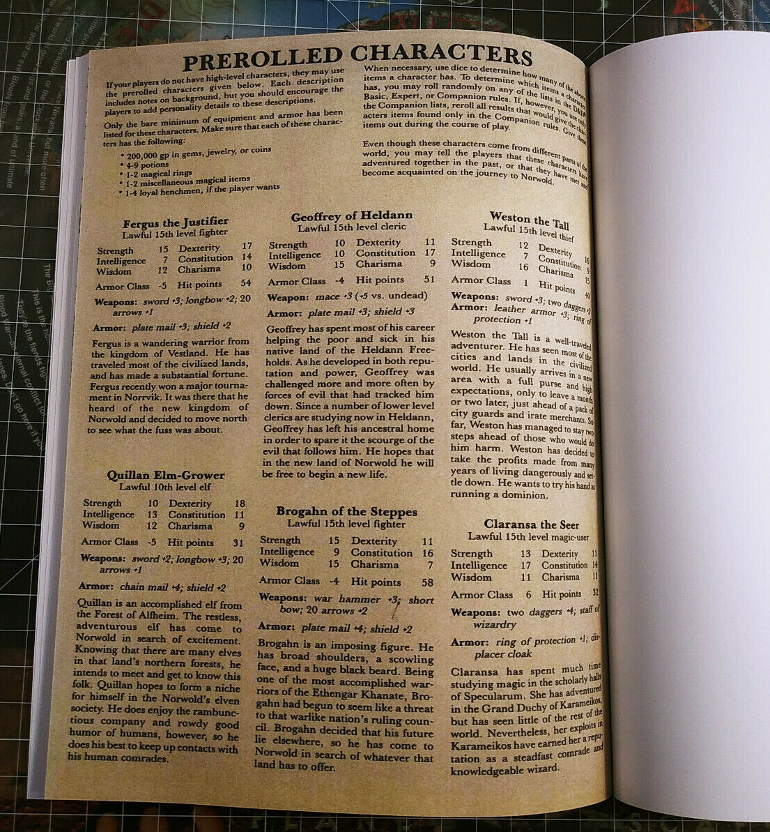 CM1 Test of the Warlords – Dungeons & Dragons – D&D – AD&D