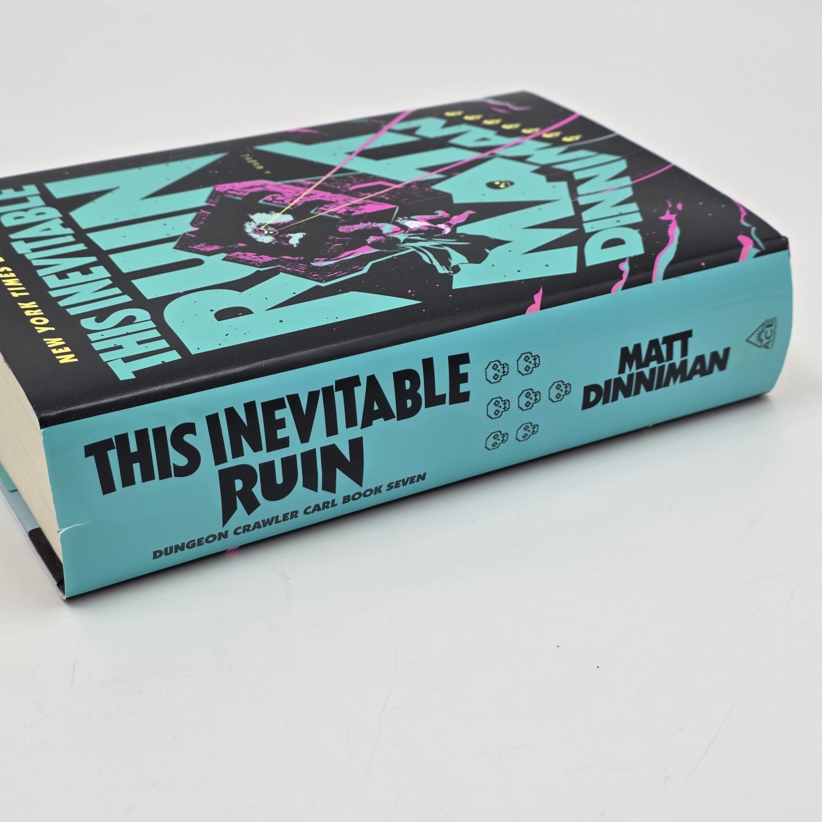 This Inevitable Ruin by Matt Dinniman Hardcover 1st Ed. 2nd Print Dungeon Crawl