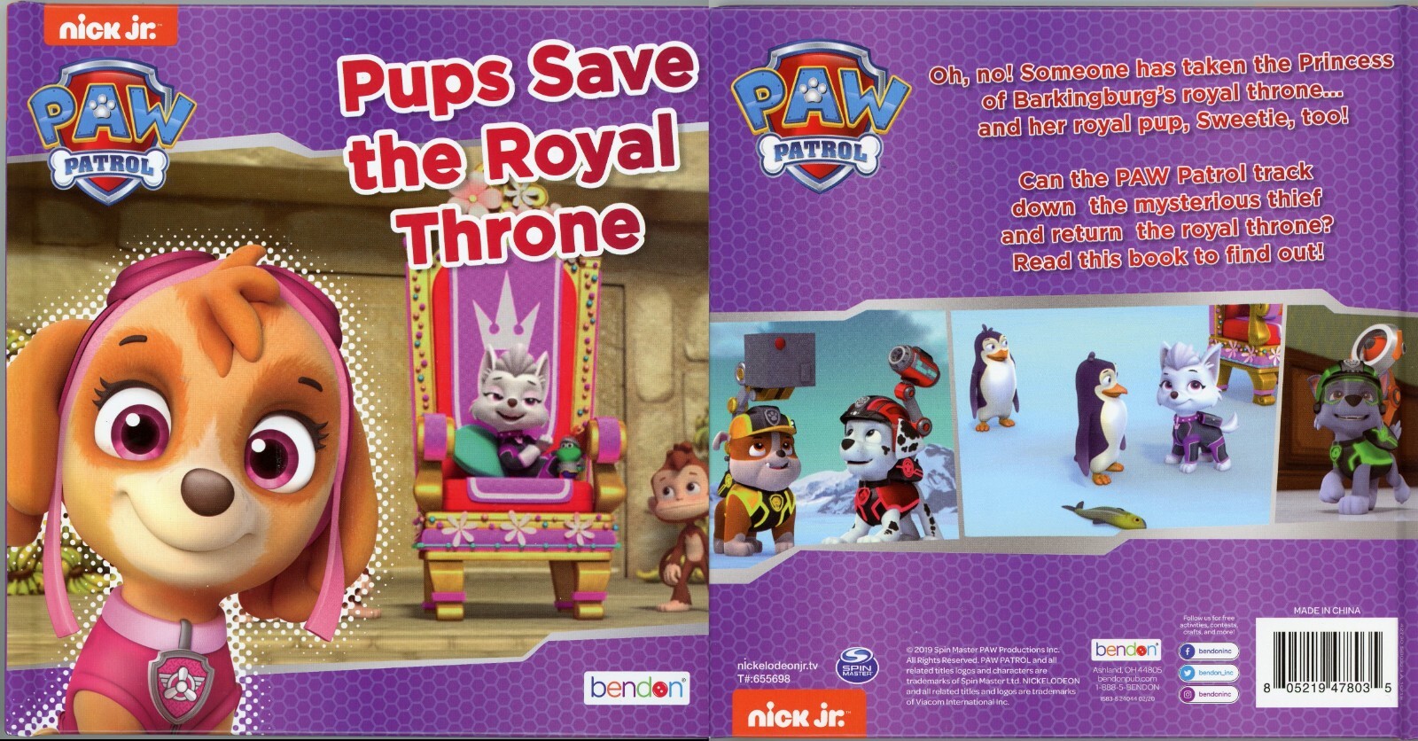 Nickelodeon Paw Patrol Lot of 2 Hardcover