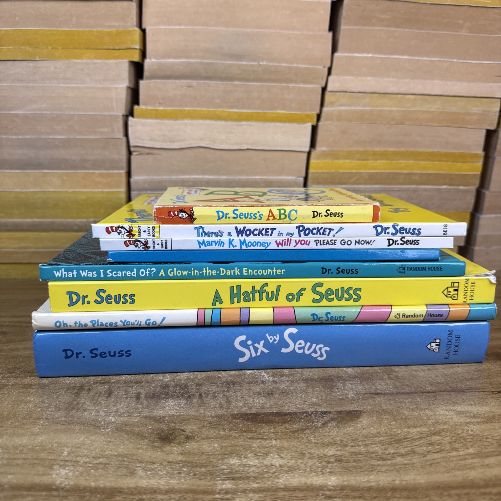 Lot Of 8 Dr Suess Hardcover Wocket Hateful Of Suess Bundle