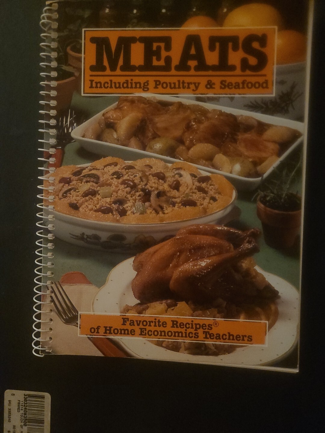 Teacher’s Favorite Meats Poultry Seafood Cookbook Recipes 1981 Vintage