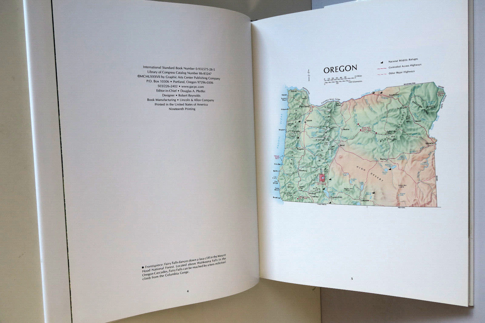 OREGON III by Ray Atkeson & Richard Ross HC/DJ with Sleeve 1987