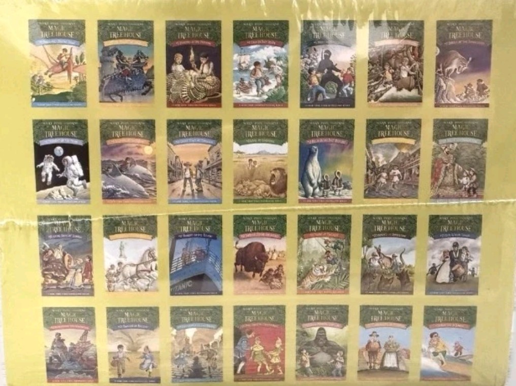 Magic Tree House Books 1-28 Boxed Set by Mary Pope Osborne – Sealed