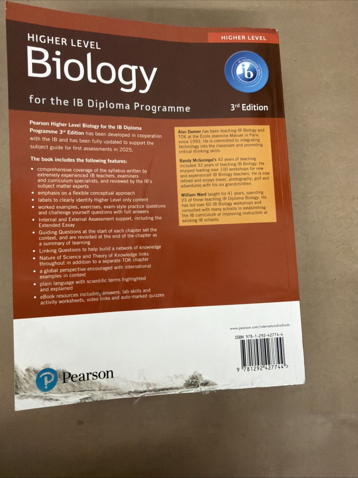 Pearson Education Ltd. Book 9781292427744. – 3rd Edition NEW / OTHER