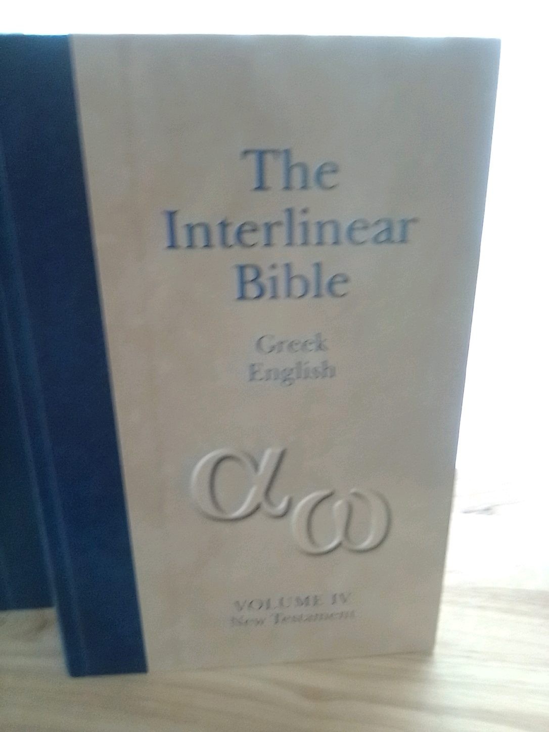 The Interlinear Bible 4-Volume Set Hardcover