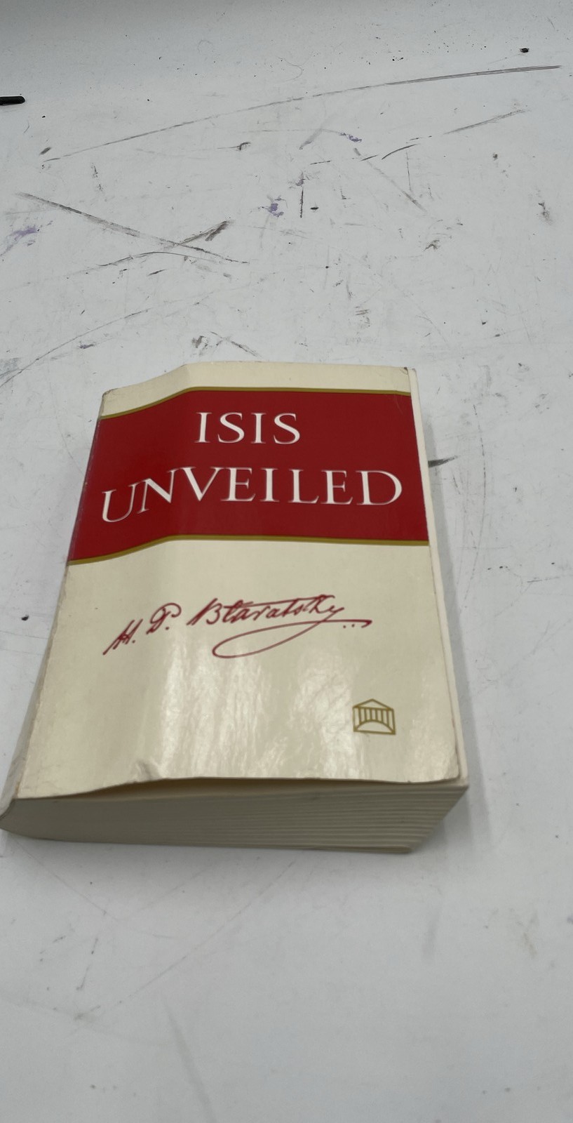 Isis Unveiled H.P. Blavatsky Theosophical University Press Paperback