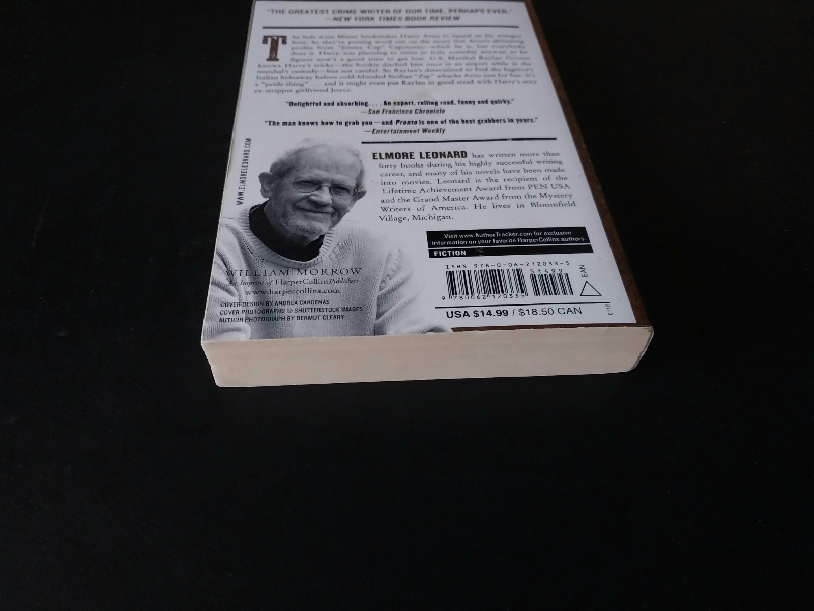 Elmore Leonard – Pronto – William Morrow 8th Printing