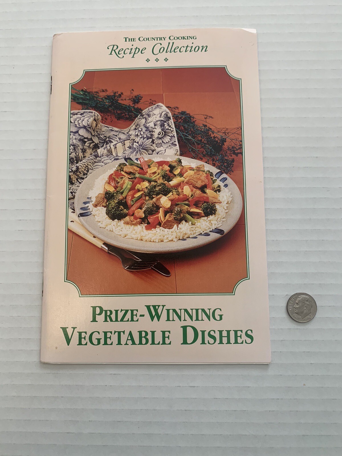 Vintage The Country Cooking Recipe Collection Cookbook Vegetable Dishes 34 Pages