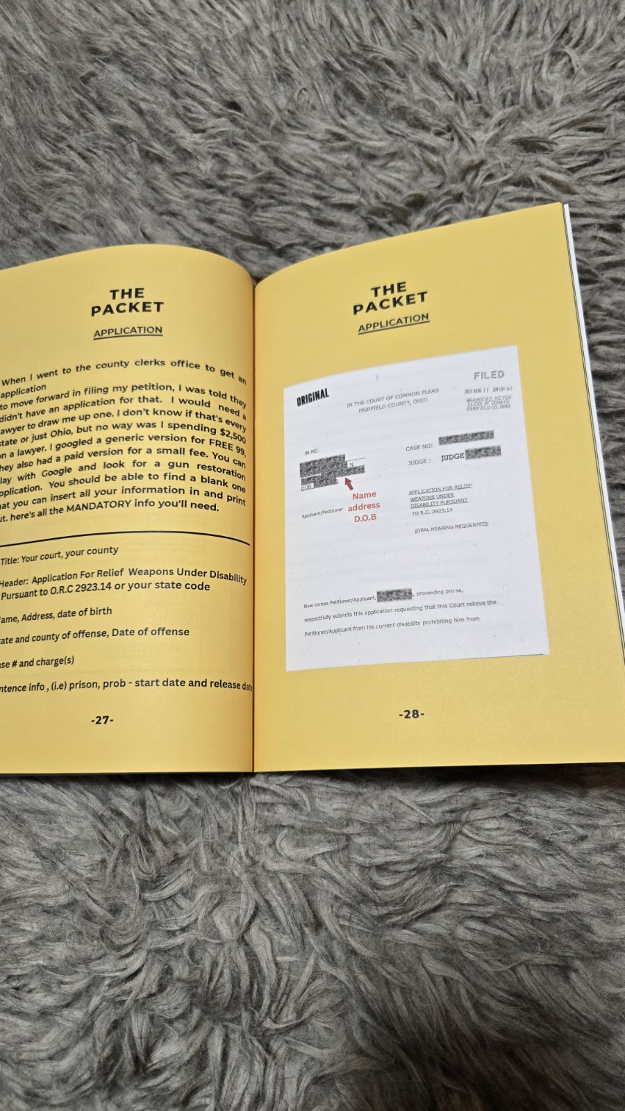 From Felon to Freedom: “Gun Rights Restored” Ohio gun rights restoration book
