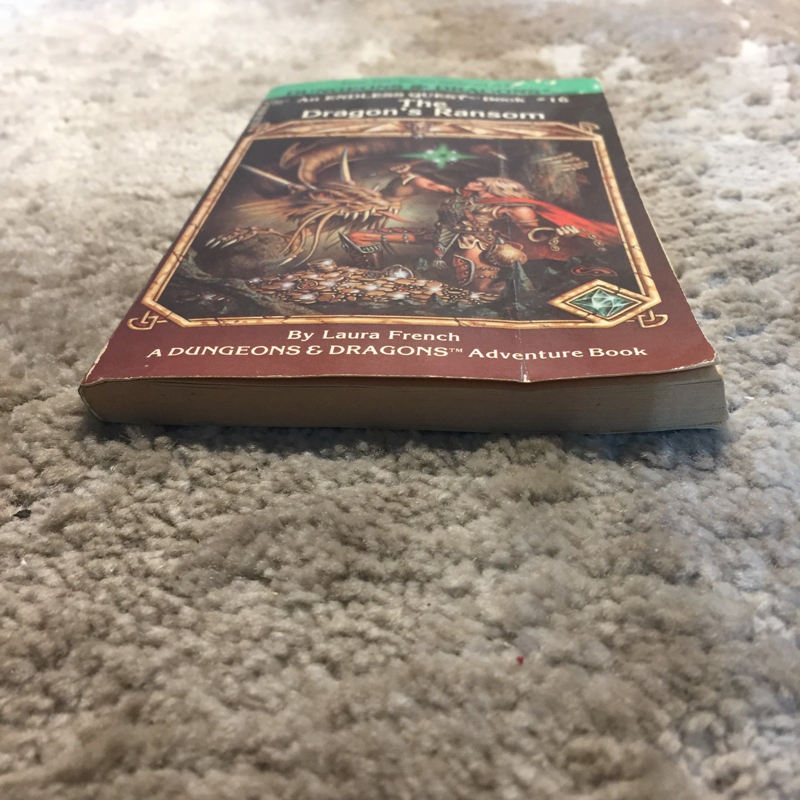 The Dragon’s Ransom Laura French Endless Quest #16 1984 TSR Dungeons And Dragons