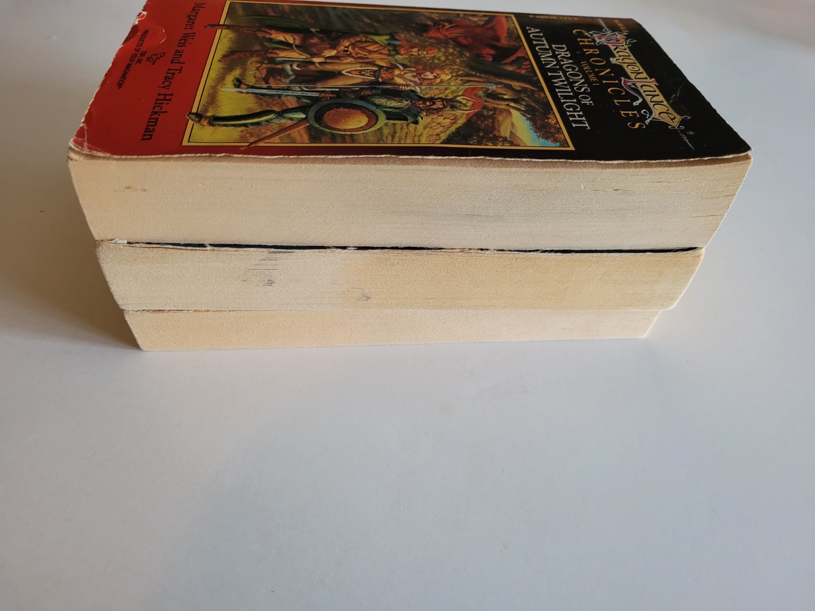 TSR AD&D DragonLance Chronicles Trilogy Complete Set Books 1-3 PB Weis & Hickman