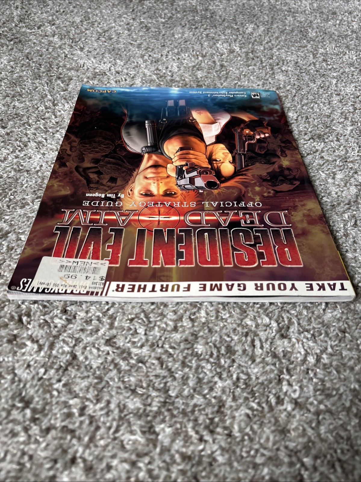 RESIDENT EVIL DEAD AIM Official Strategy Game Guide Brady Games Prima PS2 RARE