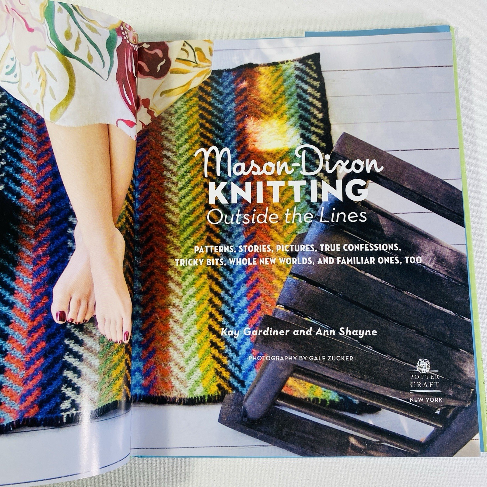 Mason-Dixon Knitting Outside the Lines, Kay Gardiner Ann Shayne 2008 Hardcover