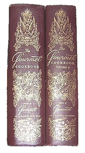 The Gourmet Cookbook Revised: Volume 1 and 2 Set Hardcover Boxed 1971 Vintage
