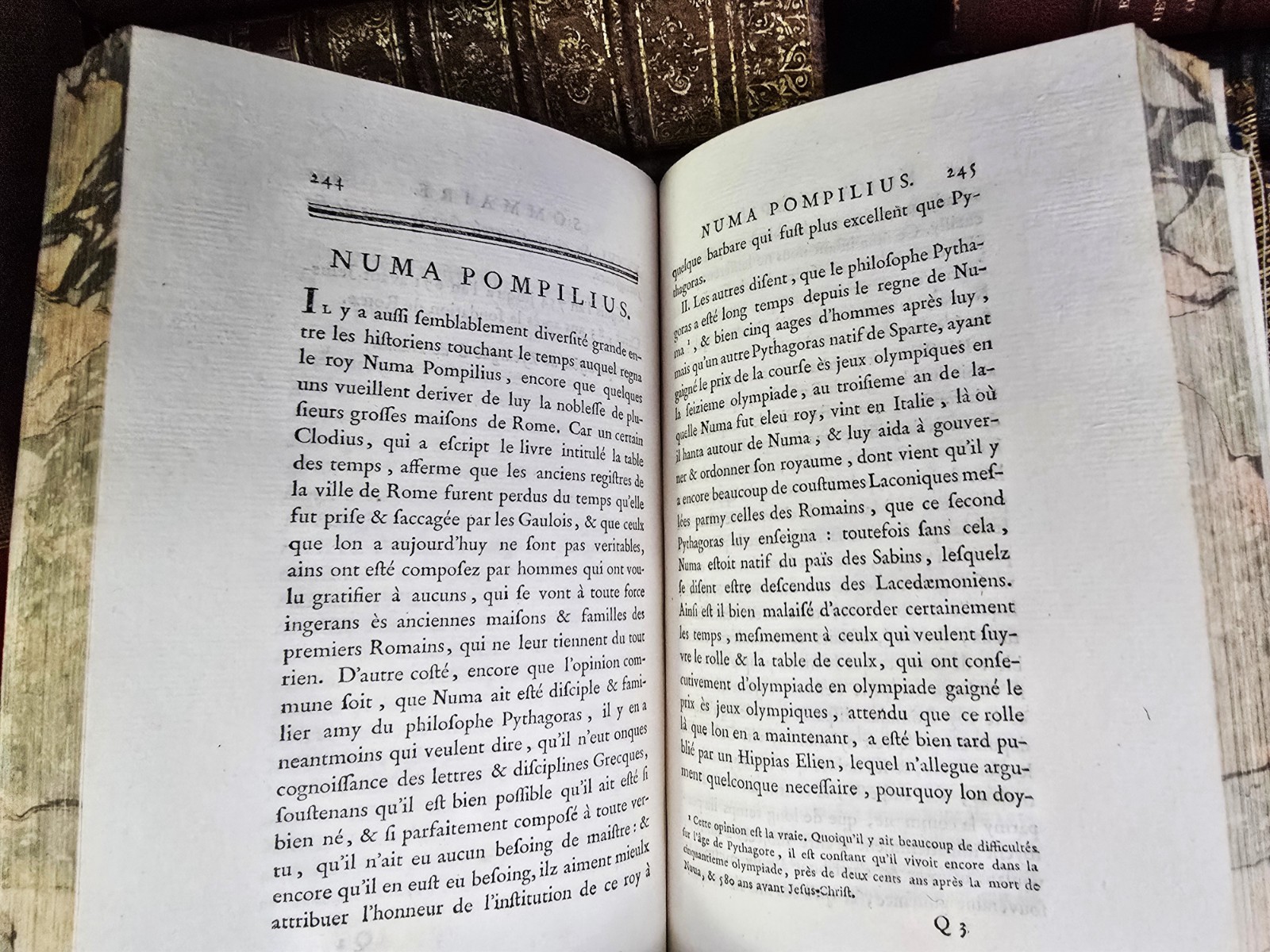 1783 – Lives of Illustrious Men by Plutarch – Theseus, Romulus, Lycurgus, Solon