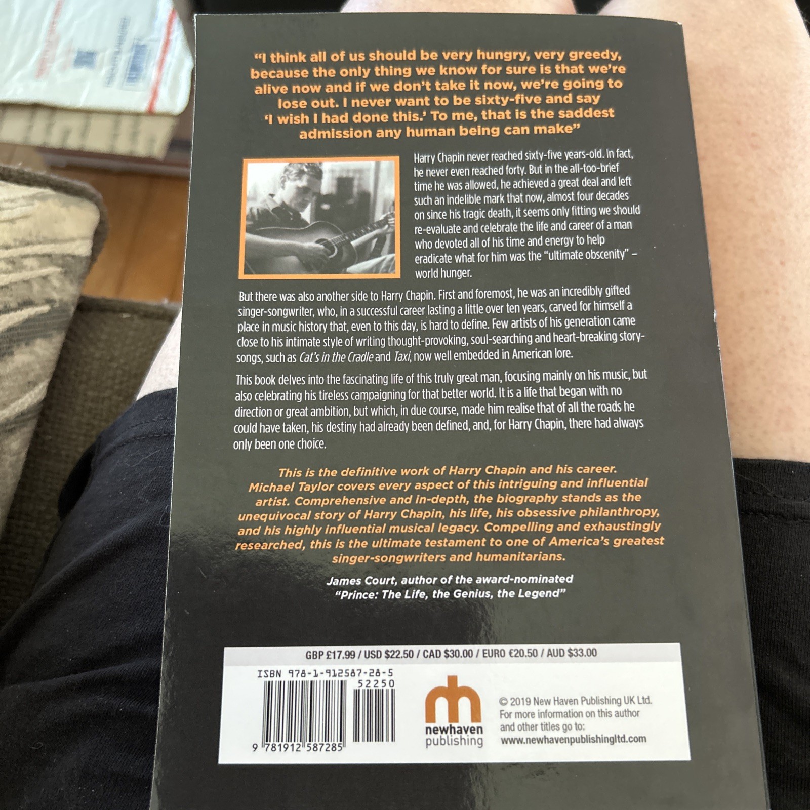 Harry Chapin: The Music Behind the Man by Michael Francis Taylor: Book