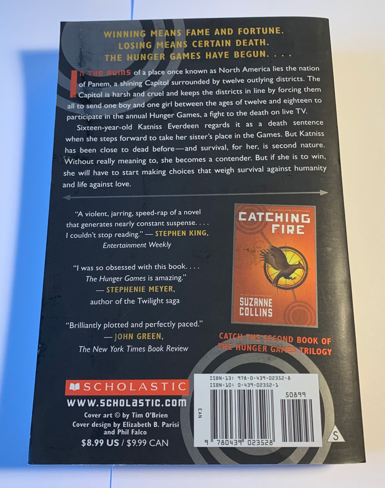 The Hunger Games (Book 1) – Paperback, by Collins Suzanne 2008 – Very Good