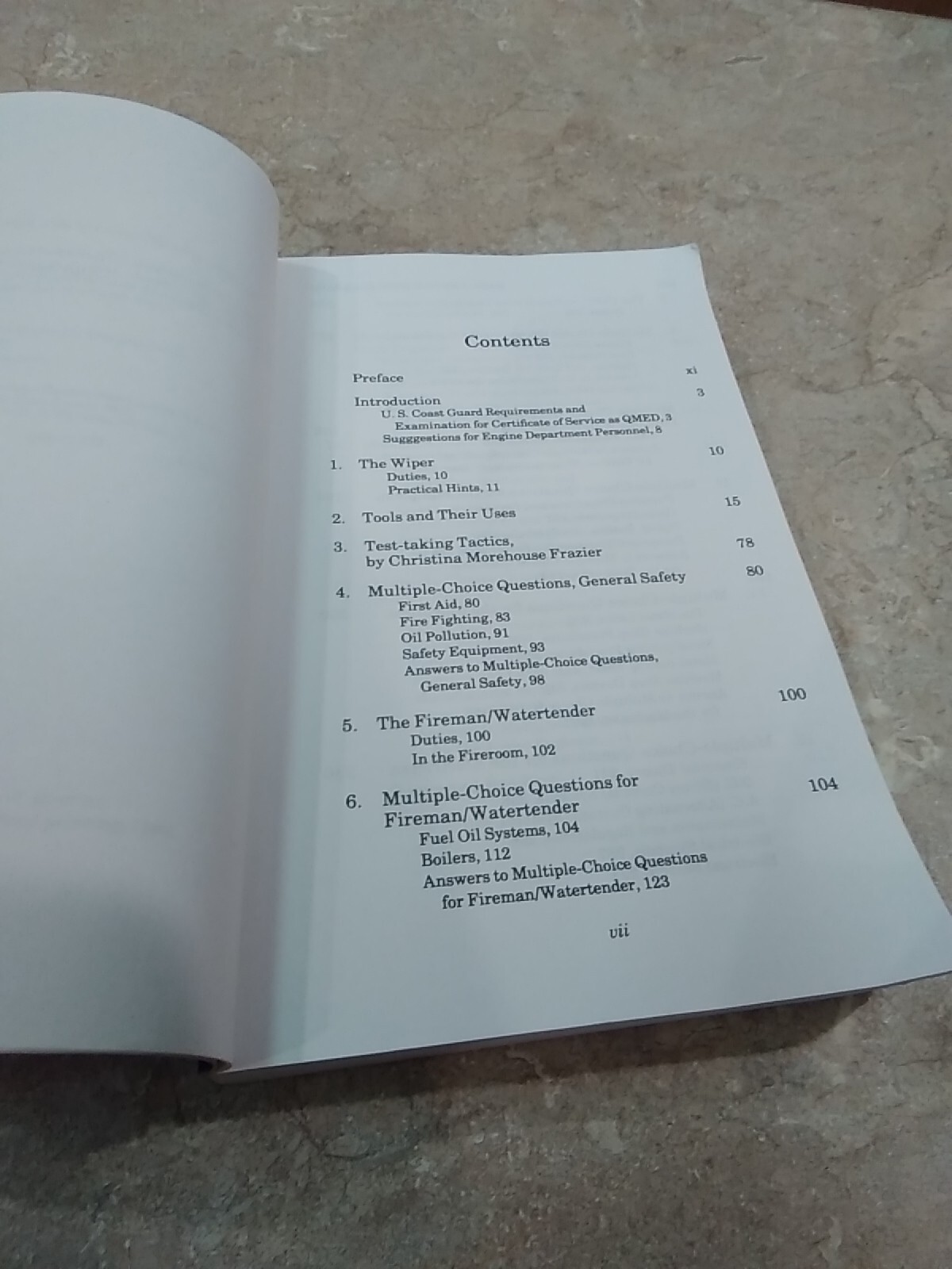 Marine Engine Room Blue Book – Paperback By Eglinton, William D. – Mr