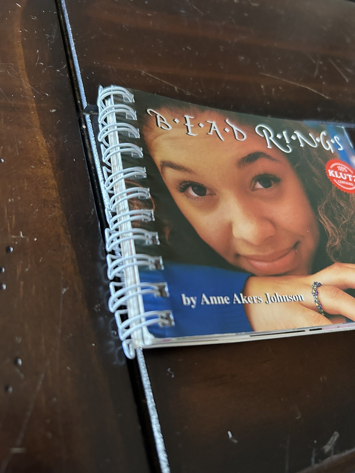 Bead Rings-Spiral-bound-By Johnson, Anne Akers-Klutz- NO BEADS