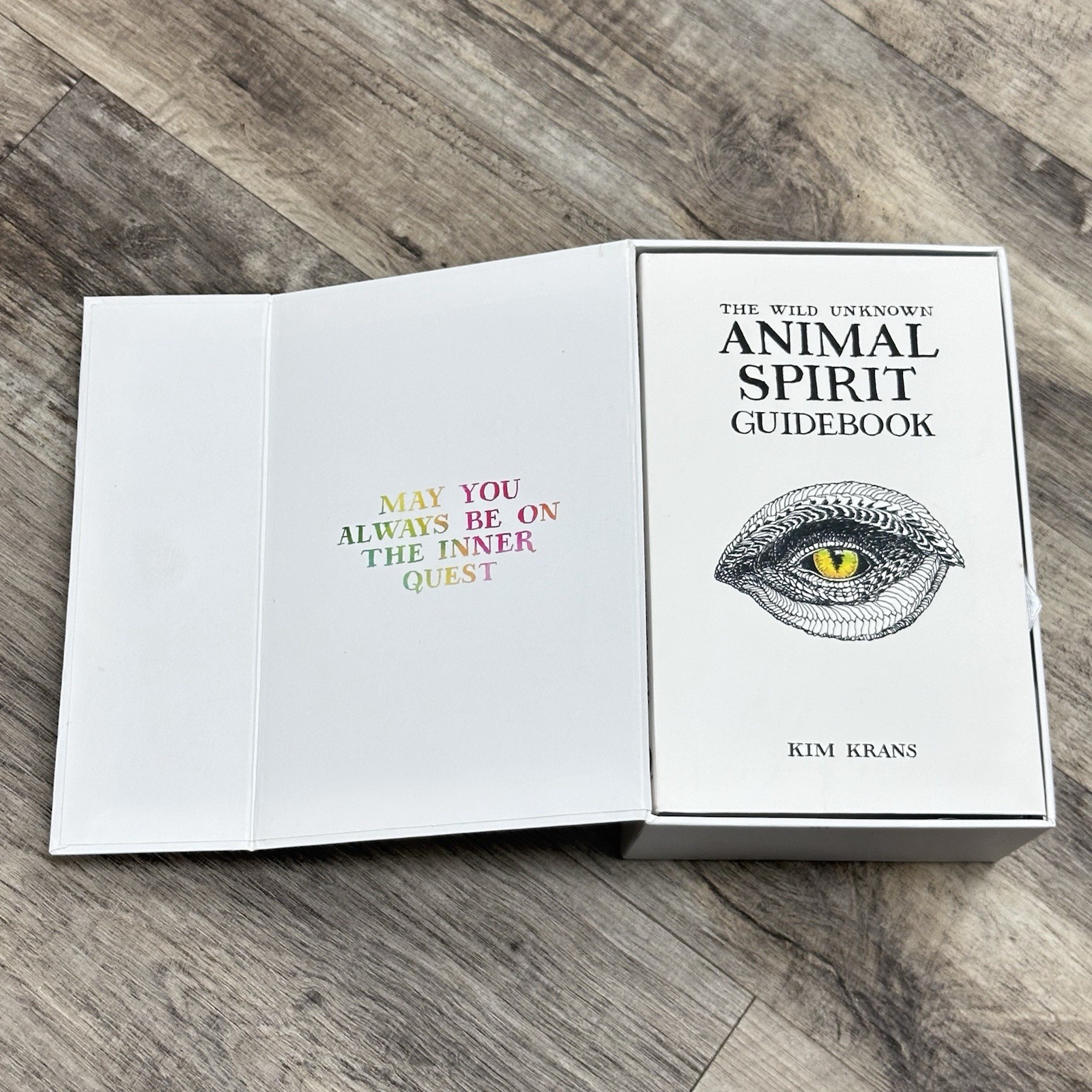 The Wild Unknown Animal Spirit Card Deck & Guide Book Kim Krans Very Good+