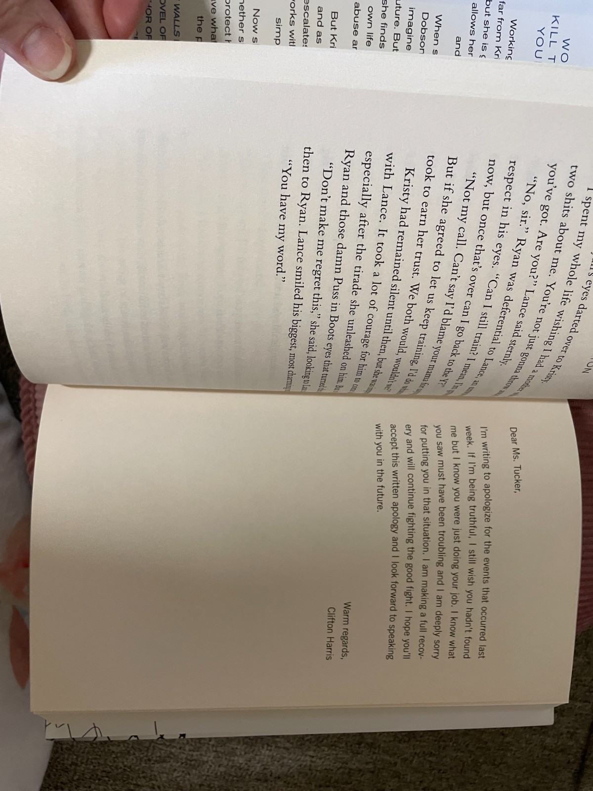 Walls by Hollie Overton (2017, Hardcover)